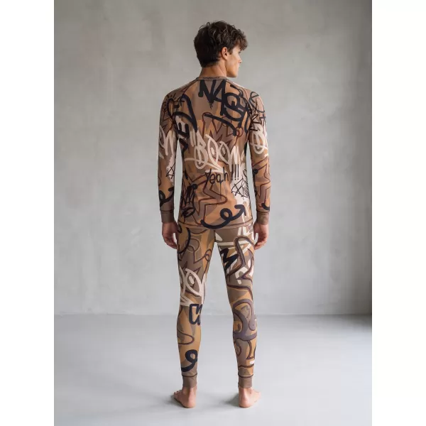  Tricou funcțional pentru bărbați cu mânecă lungă premium ALTISPORT VOJ/ALM054TER01 MARO 