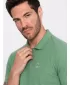 Mens t -thirt cu guler OMBRE OM-POBS-0100 VERDE