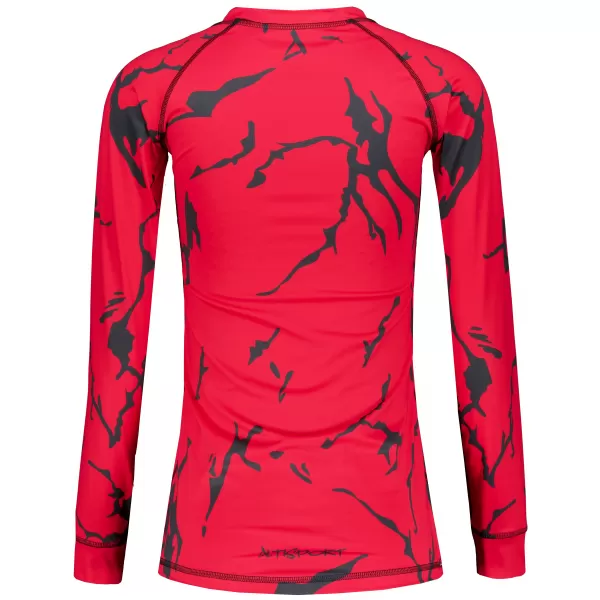  Tricou funcțional pentru femei cu mâneci lungi premium ALTISPORT VOJ/ALW052TER01 ROŞU 