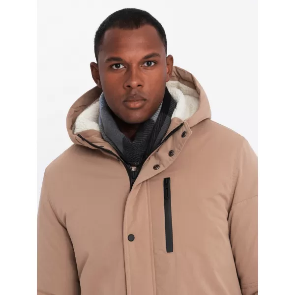  Sacou OMBRE OM-JALJ-0181 BEJ 