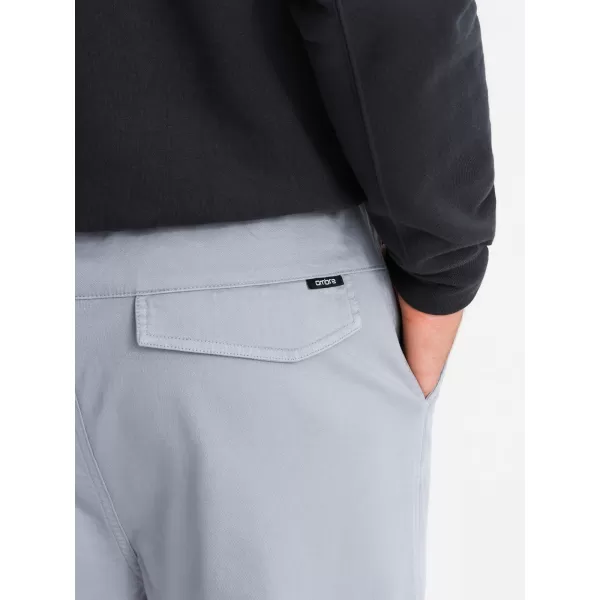  Pantaloni OMBRE OM-PAJO-0199 GRI DESCHIS 