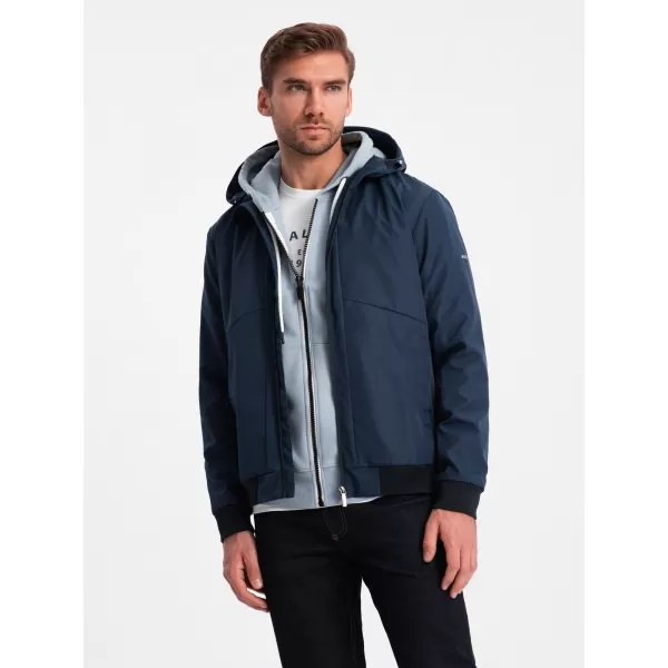  Sacou OMBRE OM-JANP-0149 ALBASTRU MARIN 