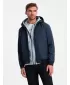 Sacou OMBRE OM-JANP-0149 ALBASTRU MARIN
