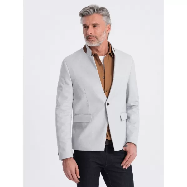  Sacou OMBRE OM-BLZB-0131 MELANGE GRI 
