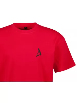 Tricou supradimensionat pentru bărbați ALTISPORT BYB/ALM002BY102 ROŞU