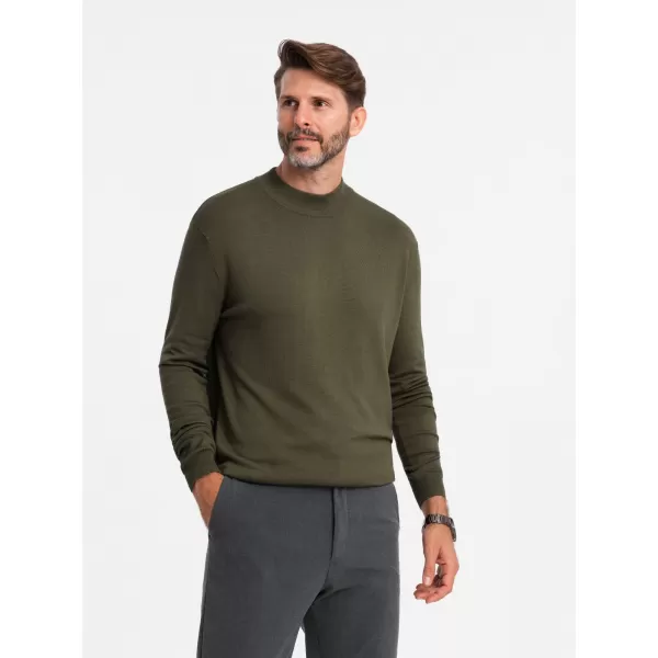  Pulover pentru bărbați OMBRE OM-SWTN-0100 KAKI 