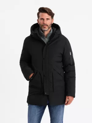 Sacou OMBRE OM-JALJ-0202 NEGRU
