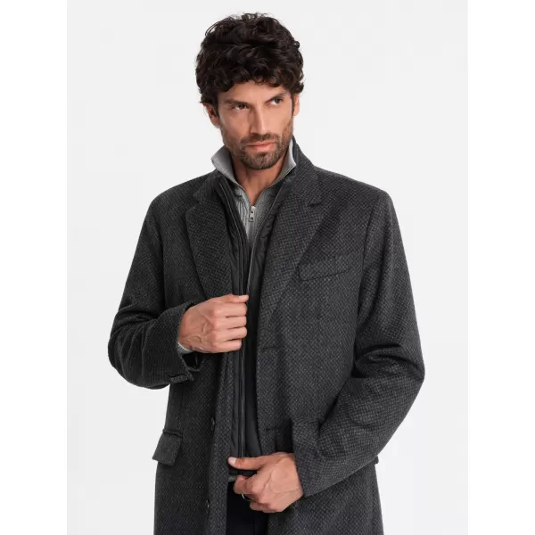  Haina masculină OMBRE OM-COWC-0121 GRAFIT 