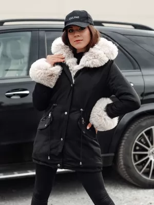 Haina DSTREET CHARMFUR TY4771 NEGRU