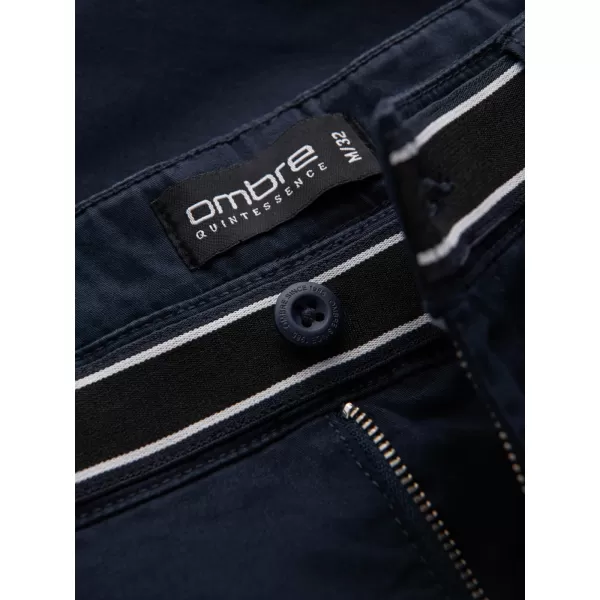  Pantaloni OMBRE OM-PACP-0118 ALBASTRU MARIN 
