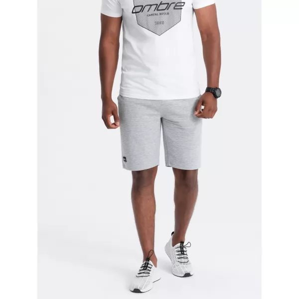  Pantaloni scurţi OMBRE OM-SRSK-0150 GRI 