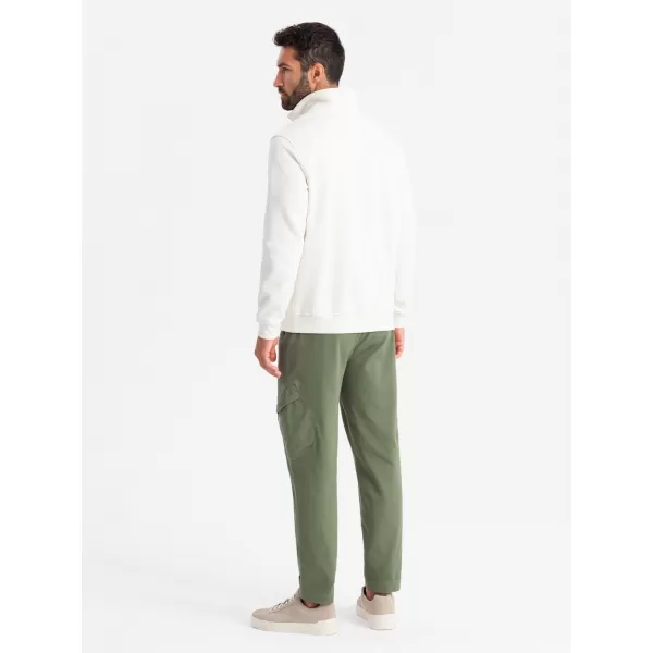  Pantaloni OMBRE OM-PAJO-0199 MĂSLIN 