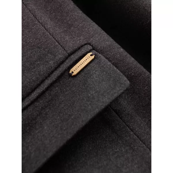  Sacou OMBRE OM-BLZB-0131 MELANGE NEGRU 