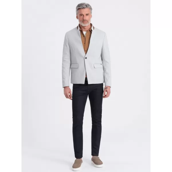  Sacou OMBRE OM-BLZB-0131 MELANGE GRI 