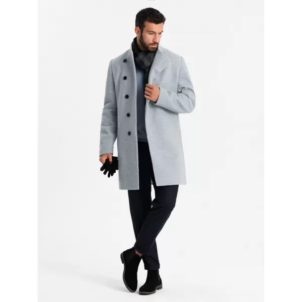  Haina masculină OMBRE OM-COWC-0120 MELANGE GRI 