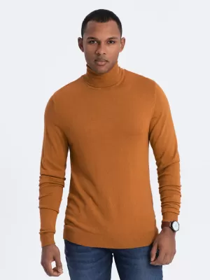 Pulover pentru bărbați OMBRE OM-SWTN-0101 CĂMILĂ