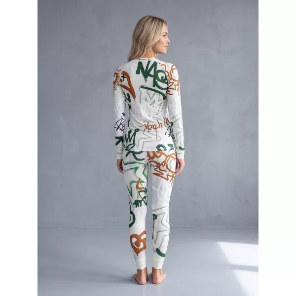  Premium funcțional de pantaloni termi funcționali pentru femei ALTISPORT VOJ/ALW054TER02 VERDE -BROWN 