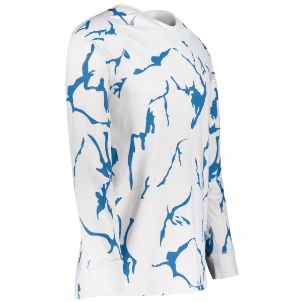  Tricou funcțional pentru bărbați cu mânecă lungă premium ALTISPORT VOJ/ALM052TER01 ALB 