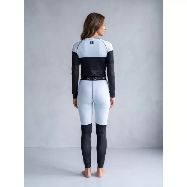  Premium funcțional de pantaloni termi funcționali pentru femei ALTISPORT VOJ/ALW051TER02 ALBASTRU CERESC 