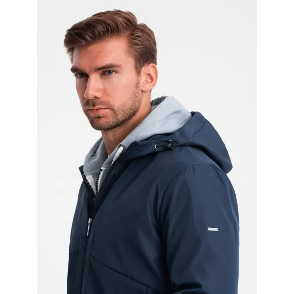  Sacou OMBRE OM-JANP-0149 ALBASTRU MARIN 