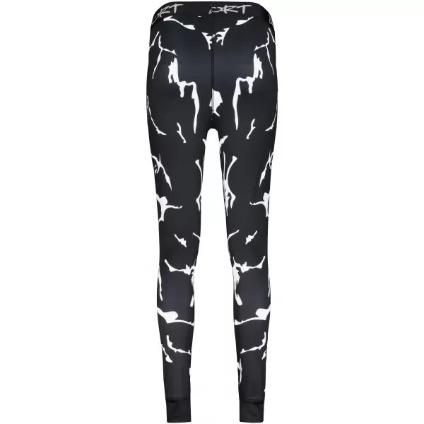  Premium funcțional de pantaloni termi funcționali pentru femei ALTISPORT VOJ/ALW052TER02 NEGRU 