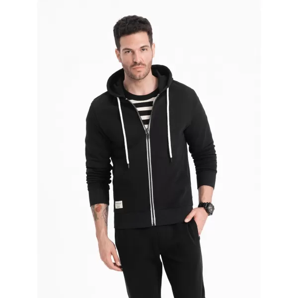  Panoul pentru bărbați OMBRE OM-SSBZ-0178 NEGRU 