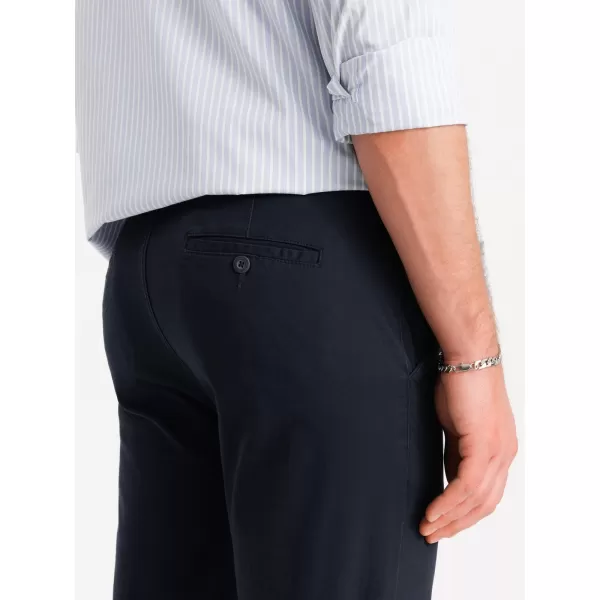  Pantaloni OMBRE OM-PACP-0118 ALBASTRU MARIN 