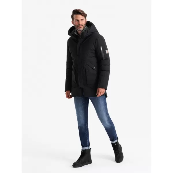  Sacou OMBRE OM-JALJ-0202 NEGRU 