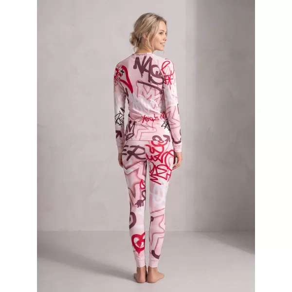  Tricou funcțional pentru femei cu mâneci lungi premium ALTISPORT VOJ/ALW054TER01 ROZ 
