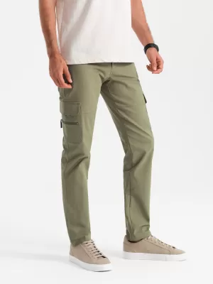 Pantaloni OMBRE OM-PACG-0204 MĂSLIN