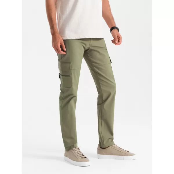  Pantaloni OMBRE OM-PACG-0204 MĂSLIN 