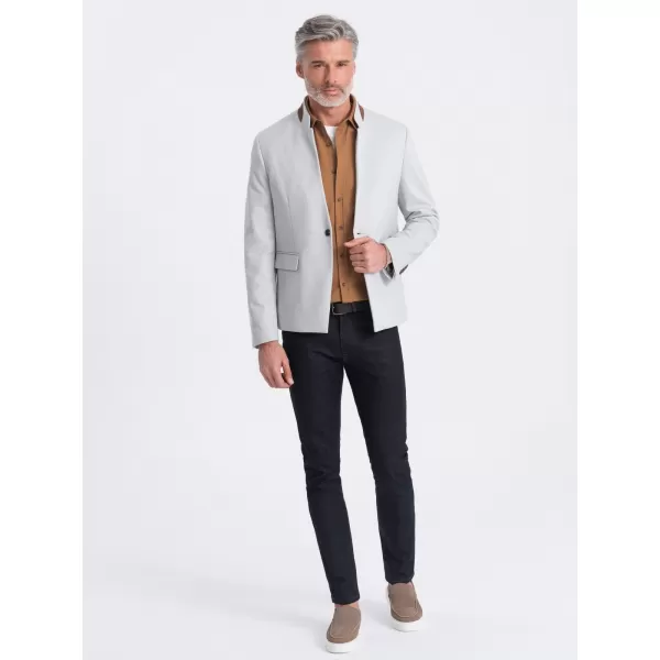  Sacou OMBRE OM-BLZB-0131 MELANGE GRI 