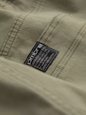 Pantaloni OMBRE OM-PAJO-0125 KAKI