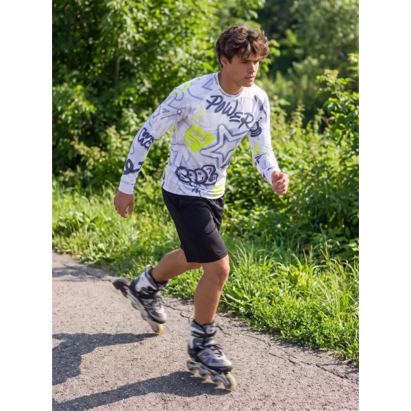  Tricou funcțional pentru bărbați cu mânecă lungă premium ALTISPORT VOJ/ALM054TER01 ALBASTRU 