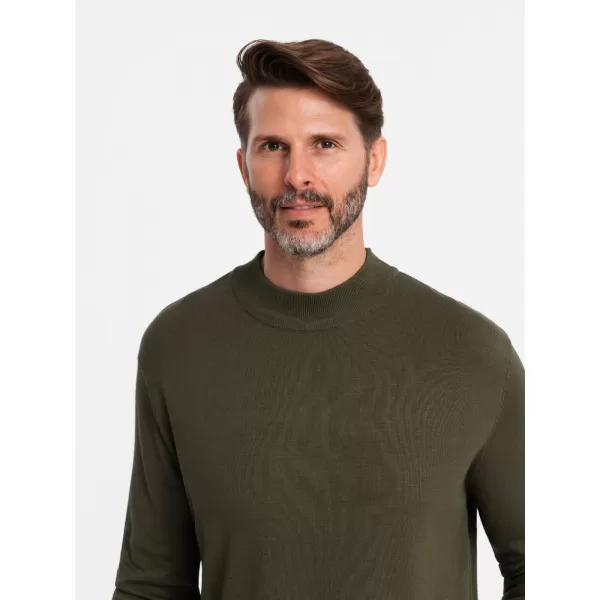  Pulover pentru bărbați OMBRE OM-SWTN-0100 KAKI 