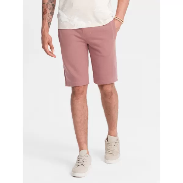  Pantaloni scurţi OMBRE OM-SRBS-0149 ROZ ÎNCHIS 