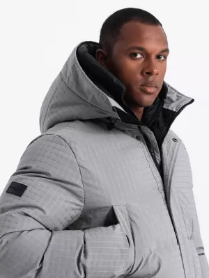 Sacou OMBRE OM-JALJ-0201 GRI