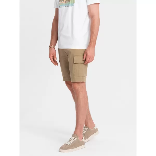  Pantaloni scurţi OMBRE OM-SRCG-0133 NISIP 