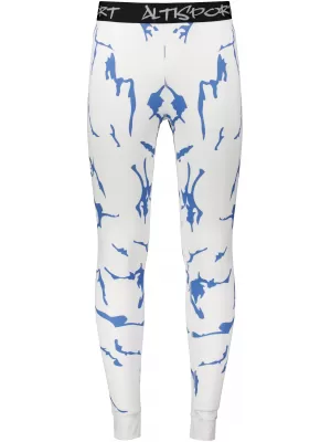 Premium funcțional pentru pantaloni termo funcționali pentru bărbați ALTISPORT VOJ/ALM052TER02 ALB