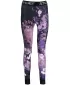 Premium funcțional de pantaloni termi funcționali pentru femei ALTISPORT VOJ/ALW055TER02 NEGRU -VIOLET