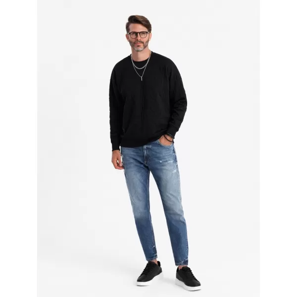  Panoul pentru bărbați OMBRE OM-SSNZ-0164 NEGRU 
