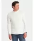 Pulover pentru bărbați OMBRE OM-SWTN-0100 CREMĂ