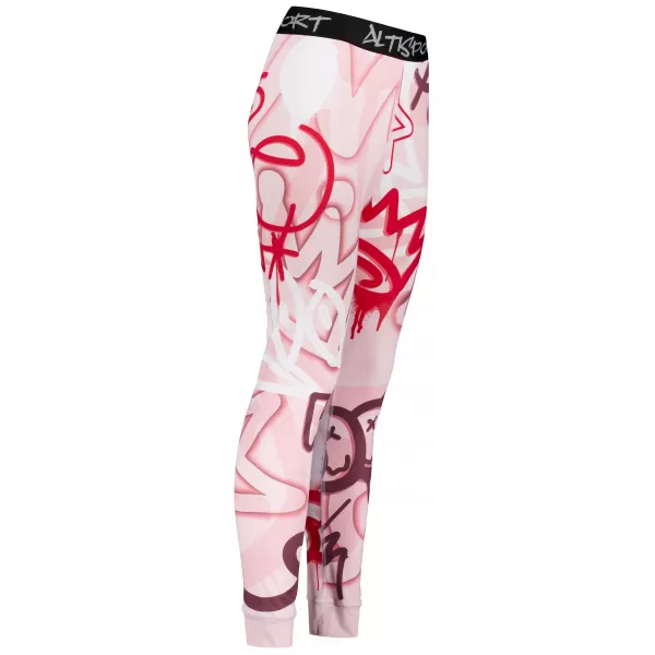  Premium funcțional de pantaloni termi funcționali pentru femei ALTISPORT VOJ/ALW054TER02 ROZ 