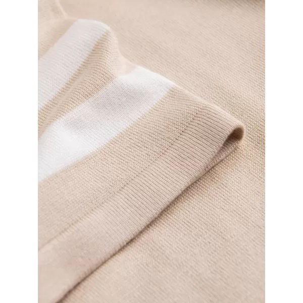  Mens t -thirt cu guler OMBRE OM-POSS-0118 BEJ 