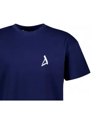 Tricou supradimensionat pentru bărbați ALTISPORT BYB/ALM002BY102 ALBASTRU ÎNCHIS