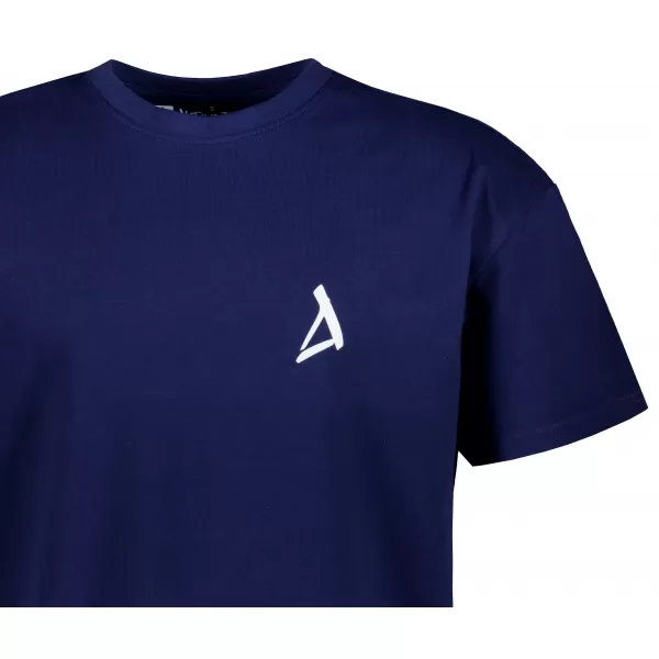 Tricou supradimensionat pentru bărbați ALTISPORT BYB/ALM002BY102 ALBASTRU ÎNCHIS 