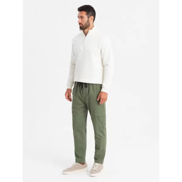  Pantaloni OMBRE OM-PAJO-0199 MĂSLIN 