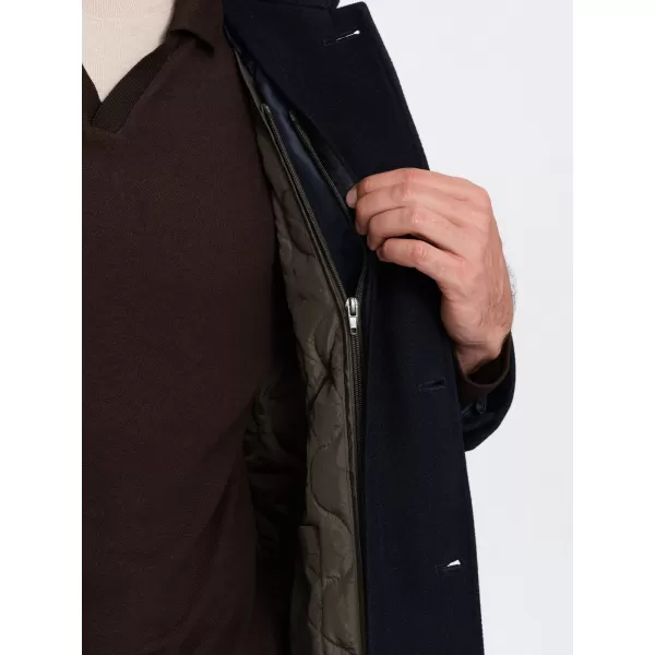  Haina masculină OMBRE OM-COWC-0106 ALBASTRU MARIN 