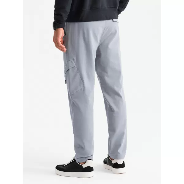  Pantaloni OMBRE OM-PAJO-0199 GRI DESCHIS 