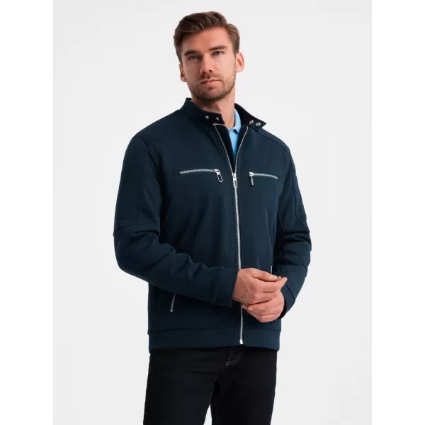  Sacou OMBRE OM-JALP-0157 ALBASTRU MARIN 